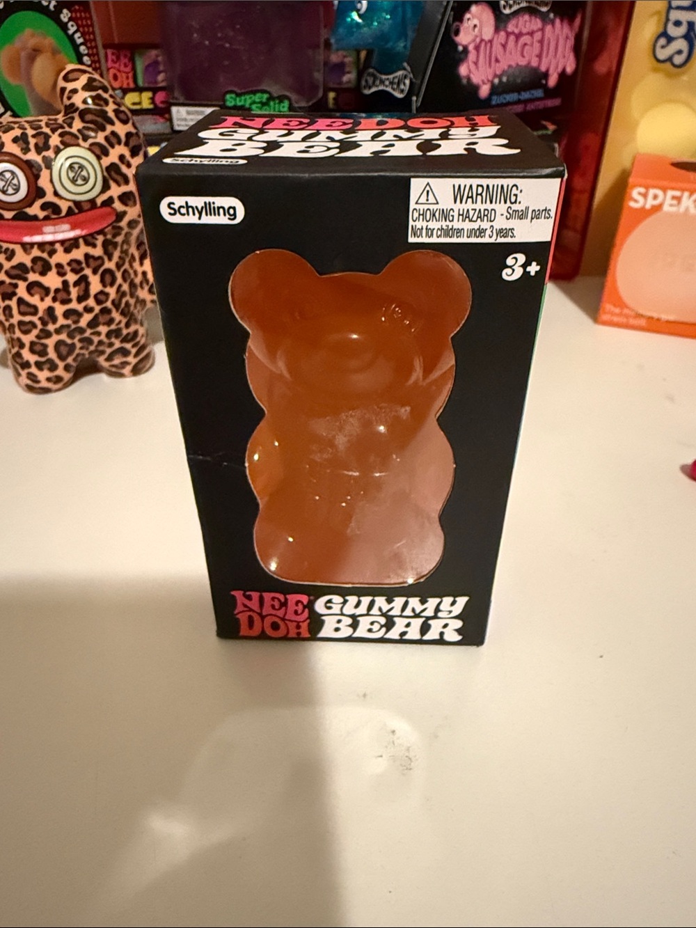 NeeDoh Orange Gummy Bear
